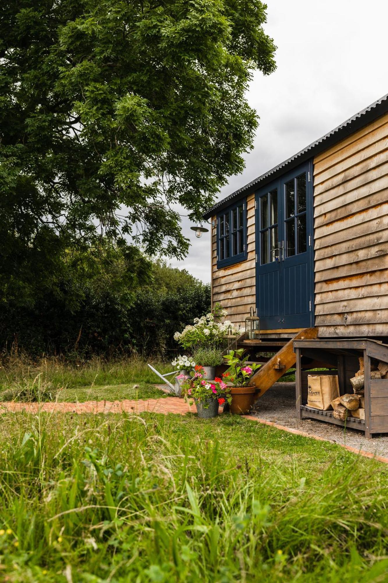 Toadland Shepherd Huts 더럼 외부 사진
